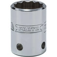 thumbnail image 1 of Queller Wholesale  0.5 in. Drive 20 mm Proto Socket - 12-Point, Standard - Tether Ready, Chrome, 1 of 1