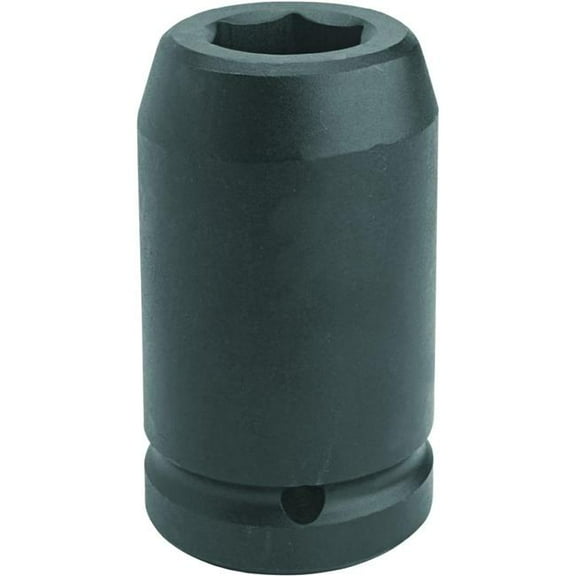 Queller Wholesale  1 in. Drive 65 mm Proto Impact Socket - 6-Point, Deep, Black Oxide