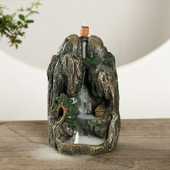 Resin Water Fountain with 10 Cones