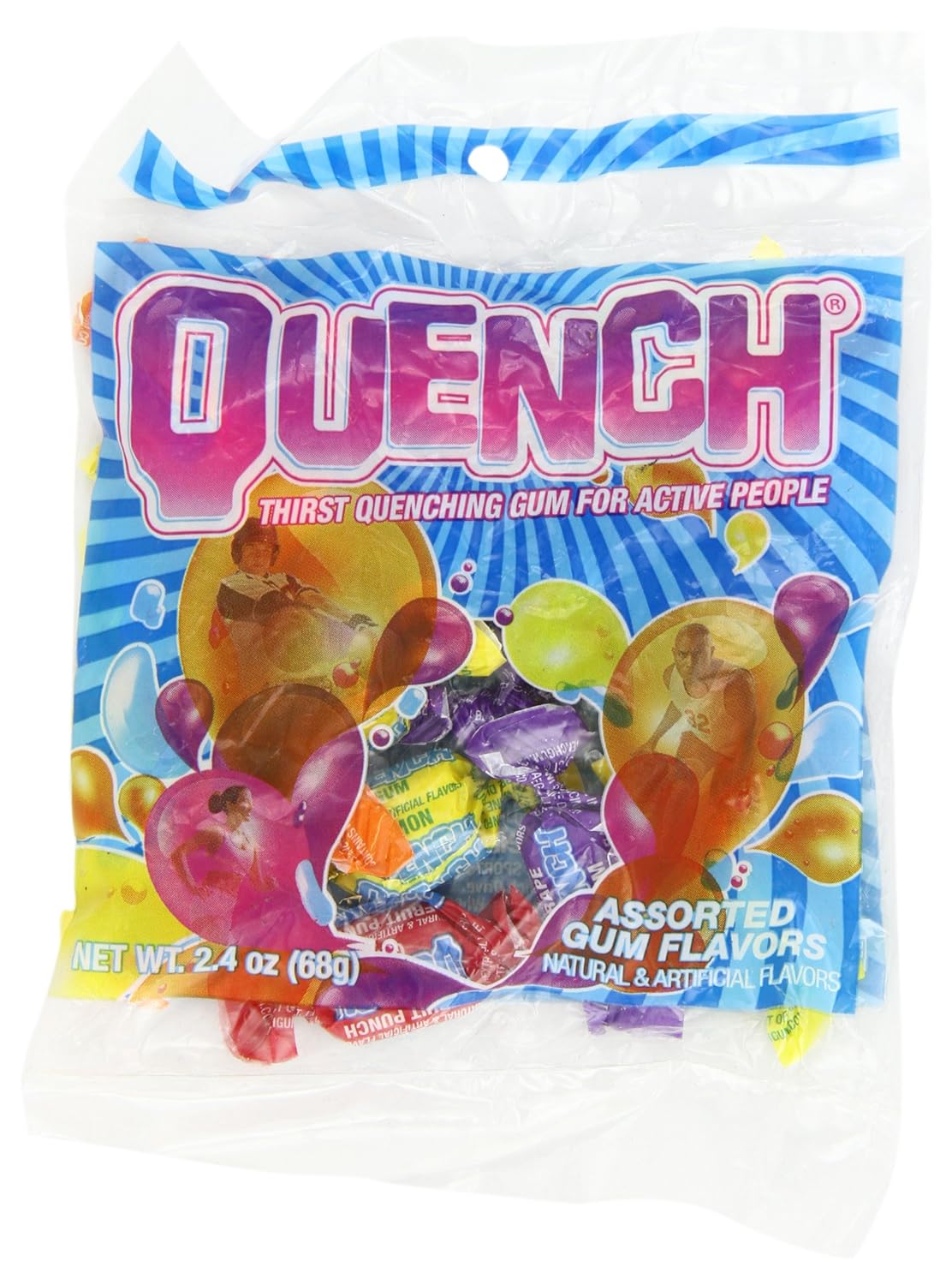 Quench Gum Variety Pack (2.4 oz.) Original Flavors Lemon, Fruit