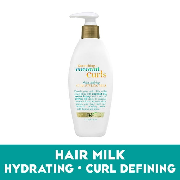 Quenching + Coconut Curls Frizz-Defying Curl Styling Milk