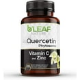 thumbnail image 1 of Quercetin Phytosome with Vitamin C and Zinc - 120 Vegetarian caps - Super Absorption - Supports Immune, Respiratory and Cardiovascular Health – Powerful antioxidant - 1000mg per Serving, 1 of 7