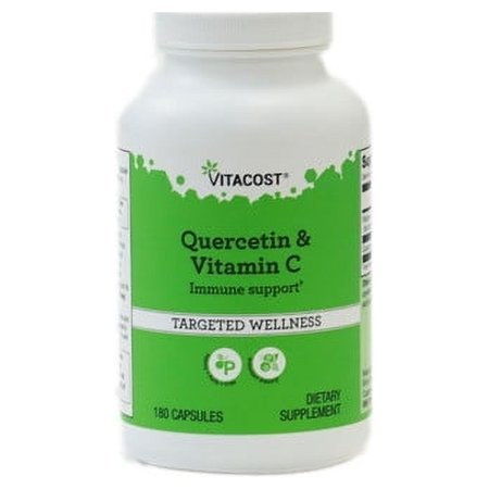 Quercetin & Vitamin C -- 180 Capsules