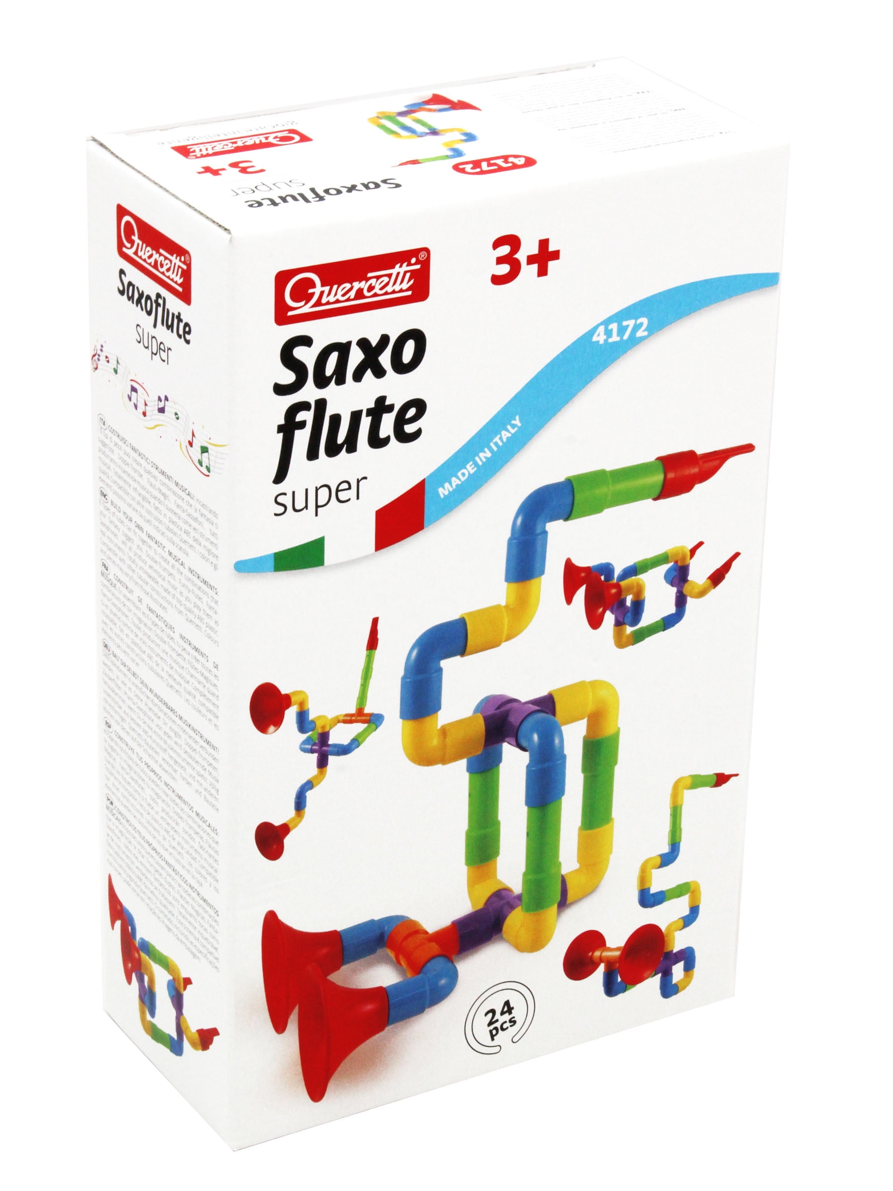 Quercetti Super Saxoflute Customizable Musical Instrument 