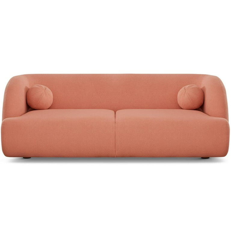 パンデイロ　CONTEMPORANEA Querno Modern Luxury Japandi Style Boucle Fabric Curvy Sofa