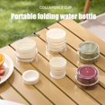 thumbnail image 1 of Queroig 4-in-1 Collapsible Water Cup Foldable Portable Drinking Cup for Camping Picnic Stackable Travel Cup with Dustproof Lid, 1 of 7