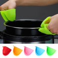 thumbnail image 1 of Queroig 4Pcs Silicone Oven Mitts Heat Resistant Kitchen Mittens Pinch Mitts Anti-Scald Silicone Potholders Non-Slip Cooking Mitts Versatile Mini Oven Mitts, 1 of 6