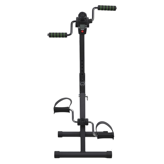 Queroig Elderly Exercise Bike, Hand Arm Leg Knee Peddler, Upper Lower Limb Rehabilitation Machine, Adjustable Fitness Equipment for Seniors, Home Pedal Exercise Bike for Total Body