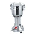 thumbnail image 1 of Queroig Grain Mill Grinder, High Speed Electric Stainless Steel Grinder, 50-300 Mesh/Min Corn Flour Pulverizer Powder Machine for Dry Spice Herbs Grains Coffee Rice, 1 of 7