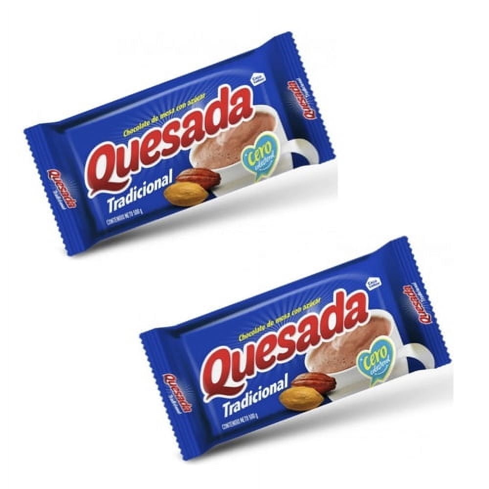 Quesada Traditional Colombian Chocolate 500g (Pack of 2