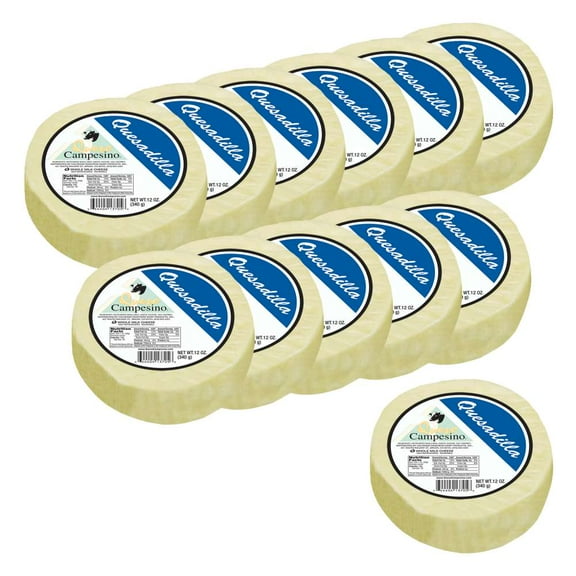 Queso Campesino Quesadilla Cheese, 12OZ, 12 Pack