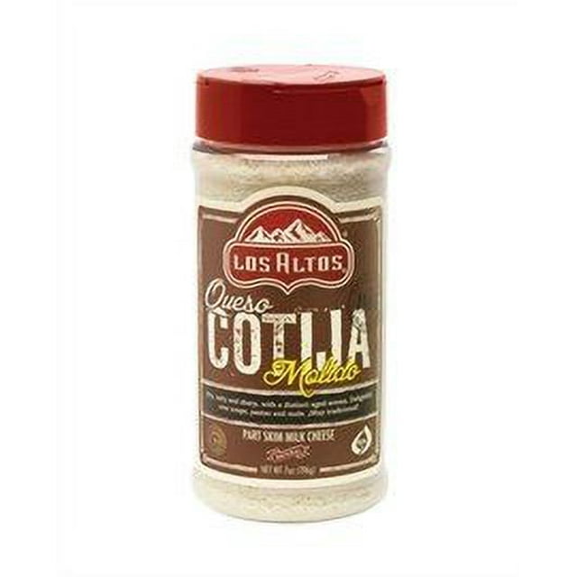 Queso Cotija Molido Los Altos Cheese Shaker TriPack 21 Oz