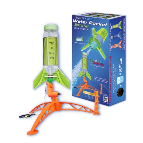 Quest Aerospace Deluxe Single Water Rocket Set by Quest Aerospace Multi-Colored