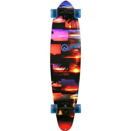 Quest Boards Island Sunset 42" Longboard Skateboard