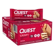 Quest Crispy Protein Bars. Peanut Butter & Jelly Flavored, 16g of Protein, 1 Count