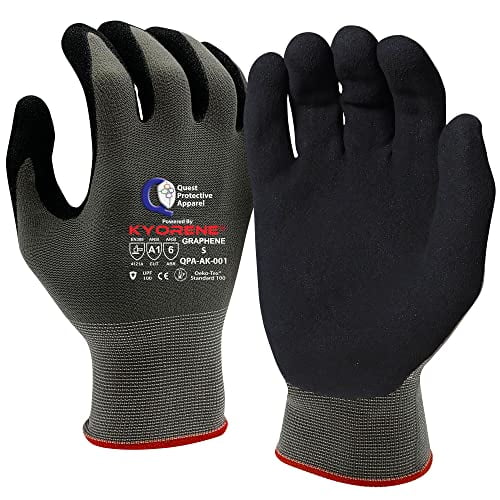 Quest Cut Resistant Work Gloves â€“ Cut Proof Working Gloves Heavy Duty