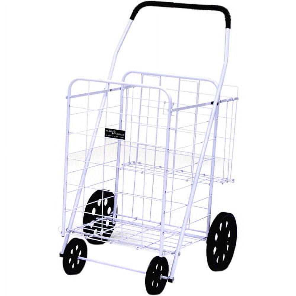Quest Easy Wheels Jumbo Shopping Cart Plus Multiple Colors