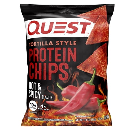 QUEST NUTRITION QUEST HOT & SPICY PROTEIN CHIP,...