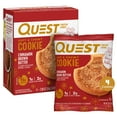 thumbnail image 1 of Quest Limited Edition Protein Cookie, Cinnamon Brown Butter Protein Cookie, High Protein, 4 Count, 1 of 11