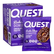 Quest Nutrition, Bake Shop, 14g Protein Donut, Chocolate Frosted, 2.36oz - 4 Count