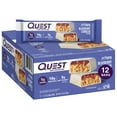thumbnail image 1 of Quest Blueberry Cobbler Crispy Protein Bar, Low Carb, High Protein, 12 Count, 1 of 10
