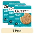 (3 pack) Quest Protein Cookie, High Protein, Snickerdoodle, 4 Count