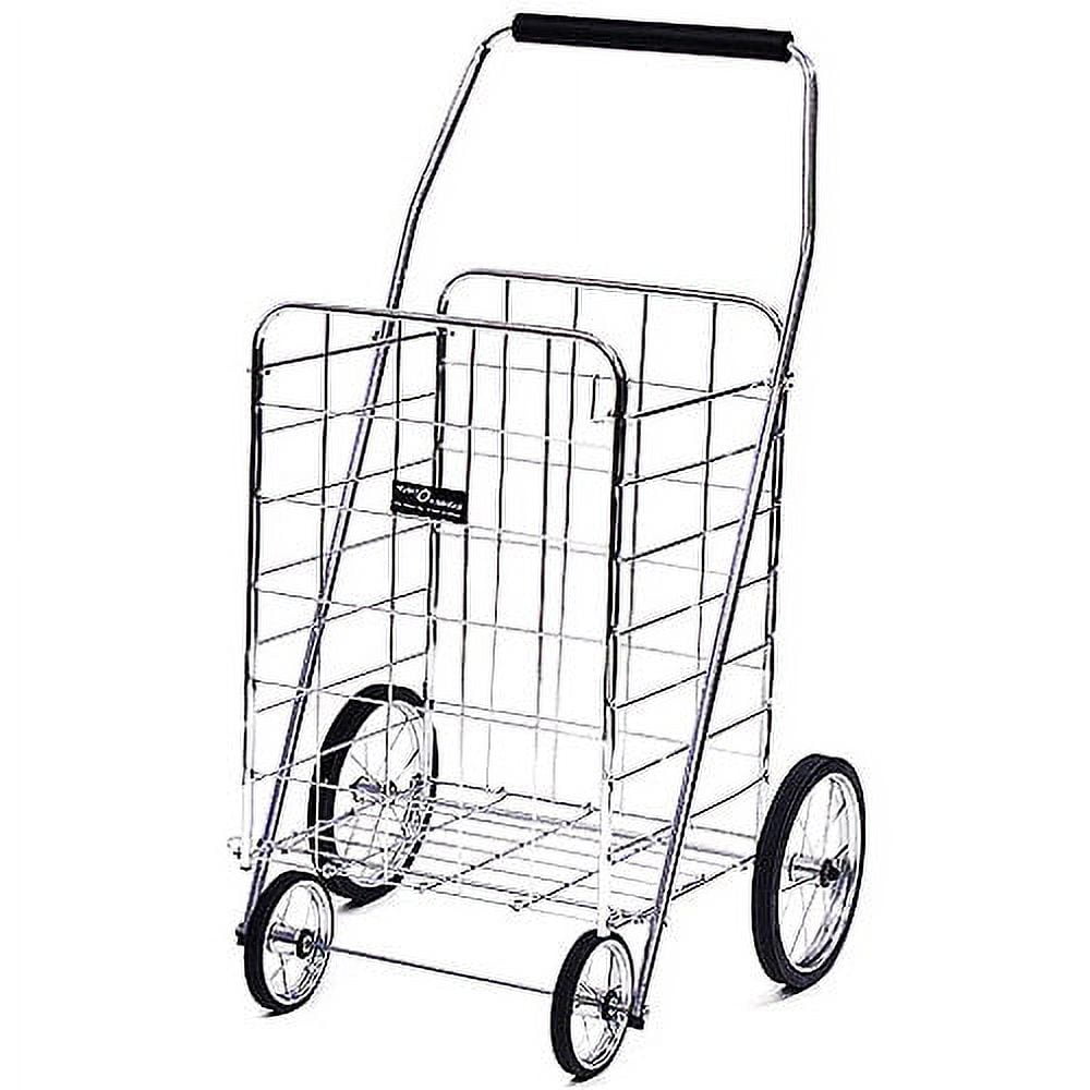 Quest Products Inc Jumbo Shopping Cart, Chrome