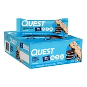 Quest Protein Bar, Cookies & Cream, 21g Protein, 12Ct
