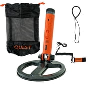 Quest Scuba Tector Pro Underwater Metal Detector with STP20 8" Search Coil