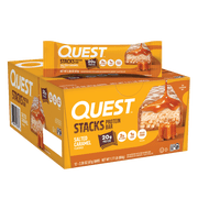 Quest Stacks Protein Bars, Salted Caramel Flavor, 20g of Protein, 1 Count