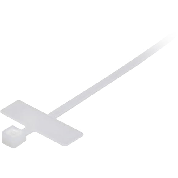 Quest Technology 50lb Nylon Cable Tie, 4 Inch, Natural, 100 Piece Pack, (PRICE IS PER PIECE, MUST ORDER 100PCS.)