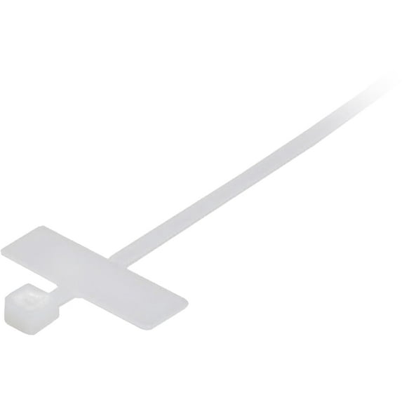 Quest Technology 50lb Nylon Cable Tie, 4 Inch, Natural, 100 Piece Pack, (PRICE IS PER PIECE, MUST ORDER 100PCS.)