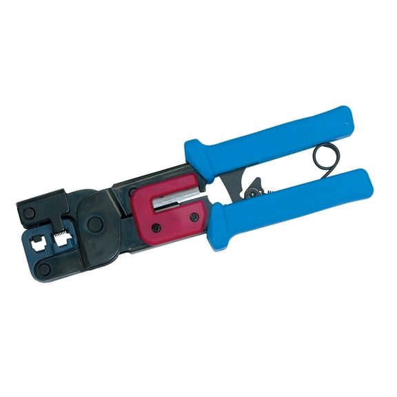 Quest Technology Modular Ratchet Crimp Tools, Standard RJ11/12/45, 6P4C/6P6C/8P8C