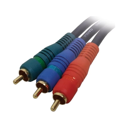 Quest Technology RCA (M-M) HD Component R-G-B Stereo Cable - 25 Ft