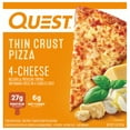thumbnail image 1 of Quest Thin Crust Pizza, 4-Cheese, High Protein 11oz (Frozen Pizza), 1 of 8