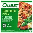 thumbnail image 1 of Quest Thin Crust Pizza, Supreme, High Protein 13.3oz (Frozen Pizza), 1 of 9
