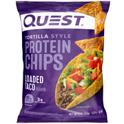 Quest Tortilla-Style Protein Chips, Low Carb, Baked, Loaded Taco, 4oz