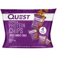 thumbnail image 1 of Quest Tortilla Style Protein Chips, Spicy Sweet Chili, High Protein, Baked, Gluten Free, 4 Count, 1 of 9