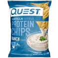 thumbnail image 1 of Quest Tortilla Style Protein Chips with 19g of Protein, Ranch Flavor, 1.1 Oz, Single, 1 of 8
