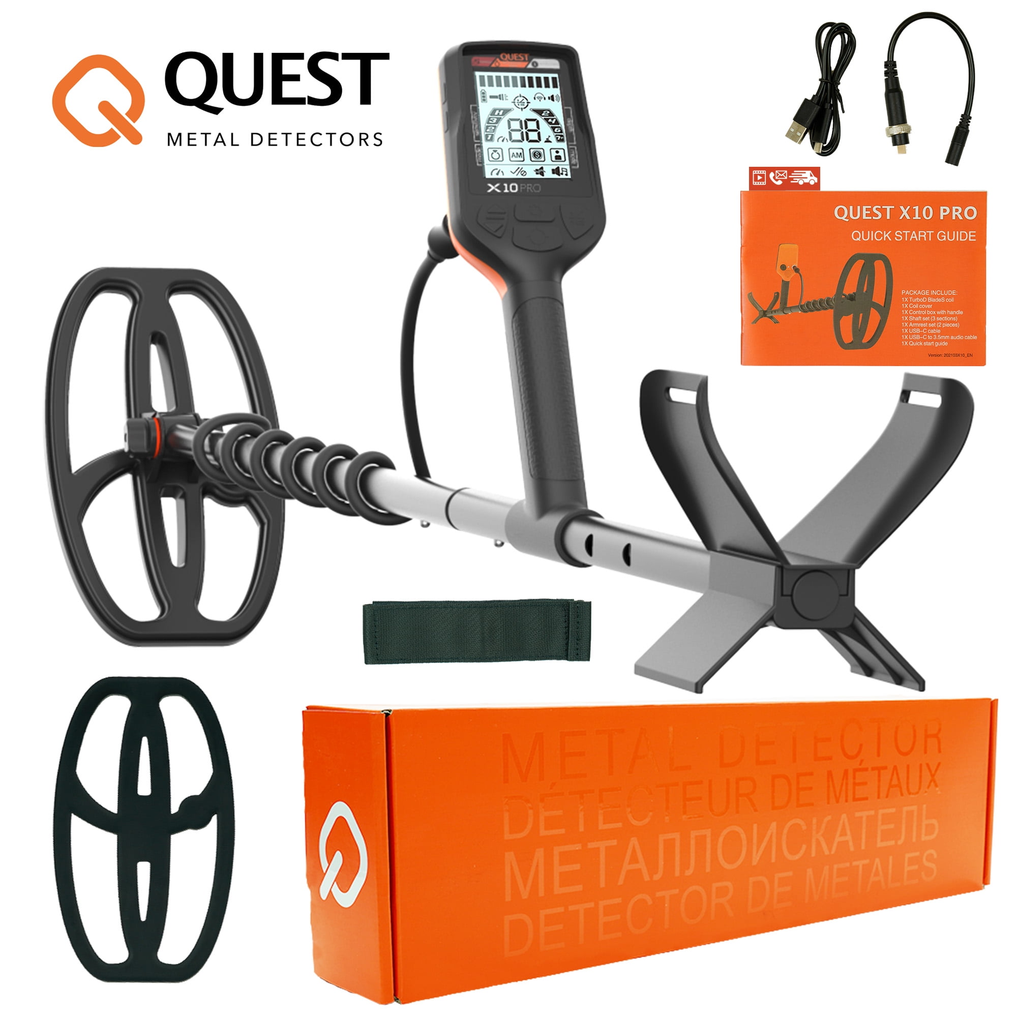 Quest X10 Pro Metalldetektor