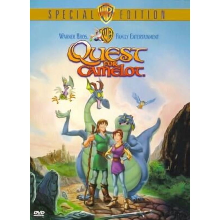 Quest for Camelot & Ac-3, DVD, Animated Adventure, 1998, G Rated