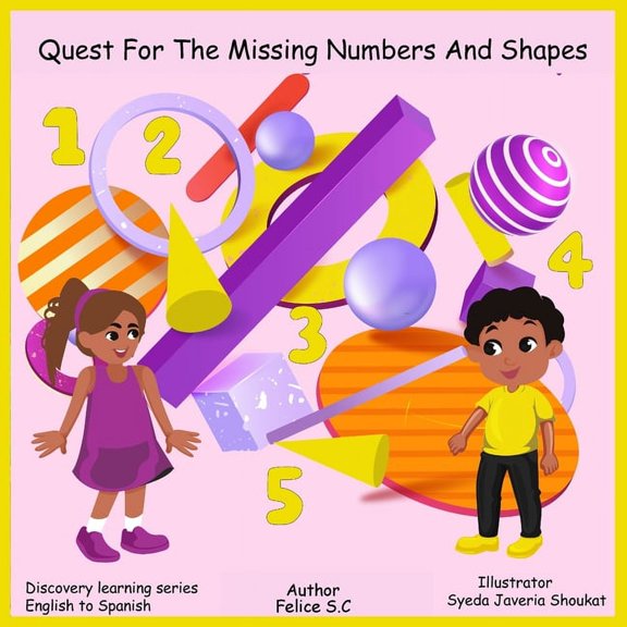 Quest for The Missing Numbers and Shapes, (Paperback)