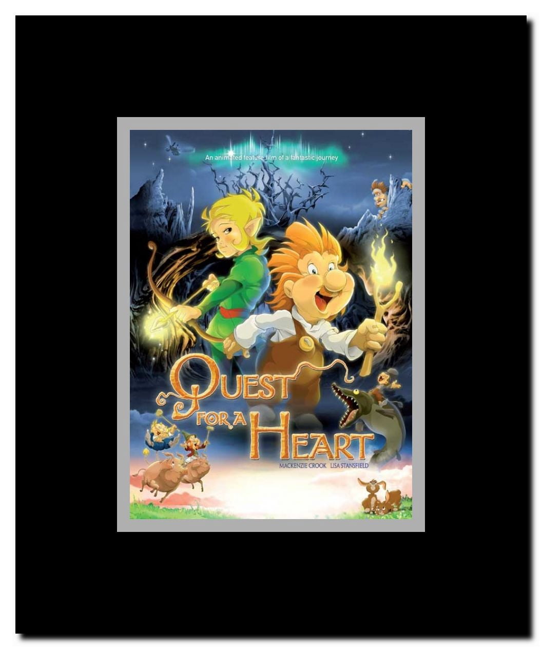 Quest for a Heart Framed Movie Poster