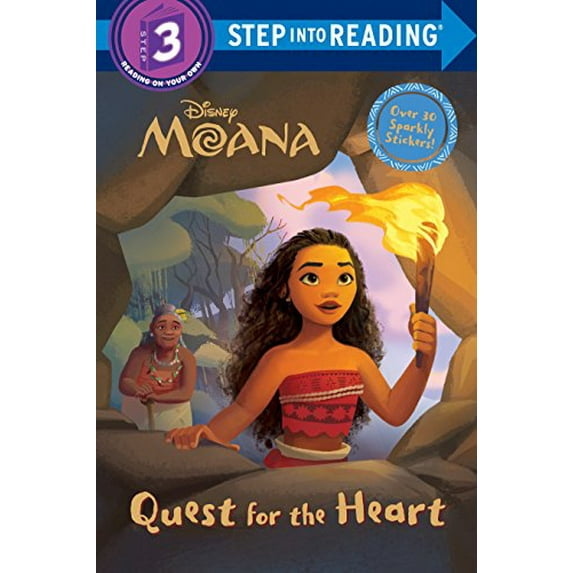 Pre-Owned Quest for the Heart (Disney Moana) (Paperback) 0736436464 9780736436465