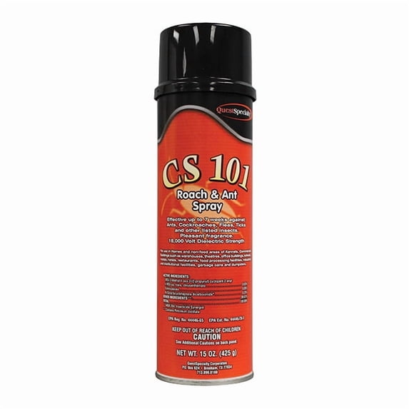 QuestSpecialty® CS 101 Roach & Ant Spray, Cherry, 15 oz Aerosol, 12/Case