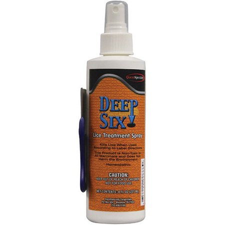 QuestSpecialty Deep Six Lice Treatment Spray (1 Case)