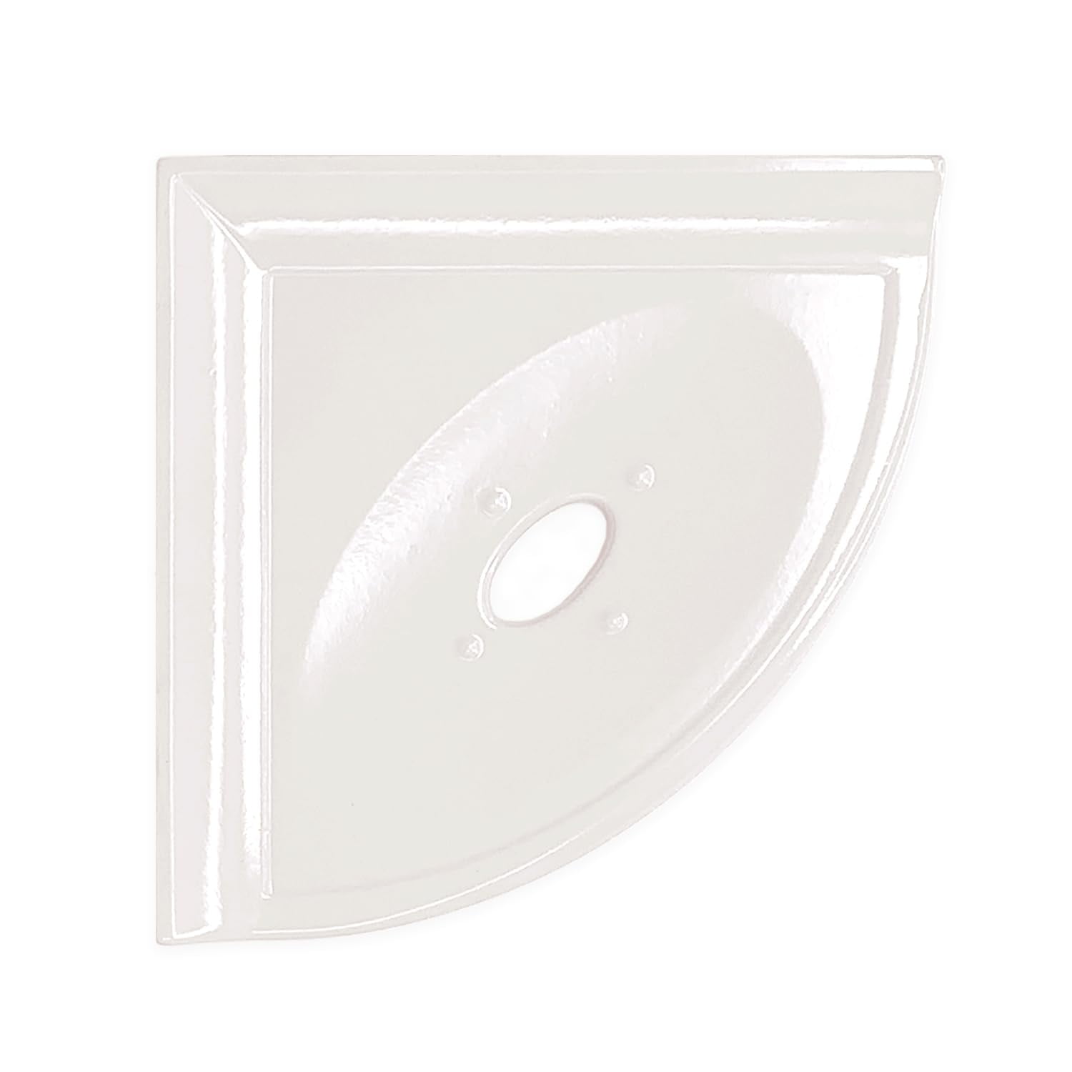 Questech 5" Soap Dish, Corner Shelf for Inside Shower, Retrofit Shower ...