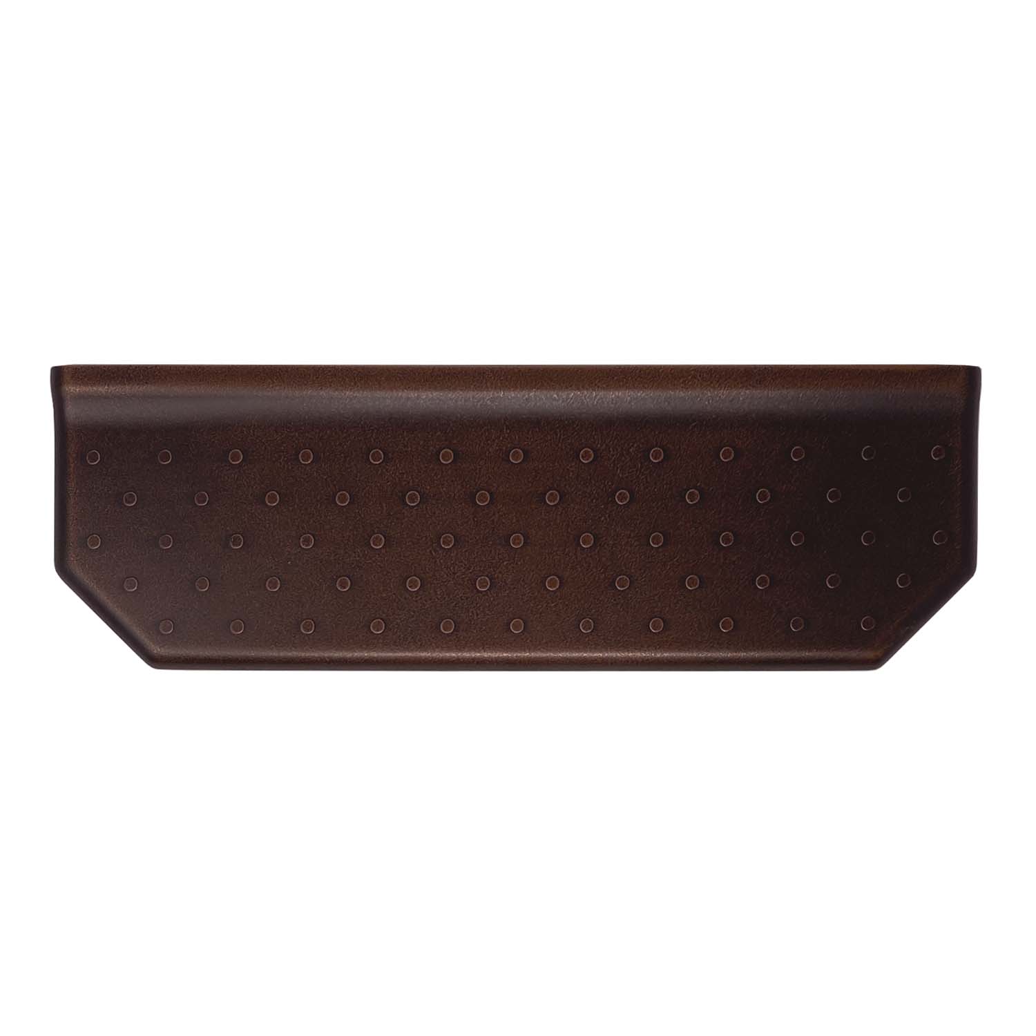 Questech Decor Shower Shelf, Geo 12 inch Floating, Oil Rubbed Bronze
