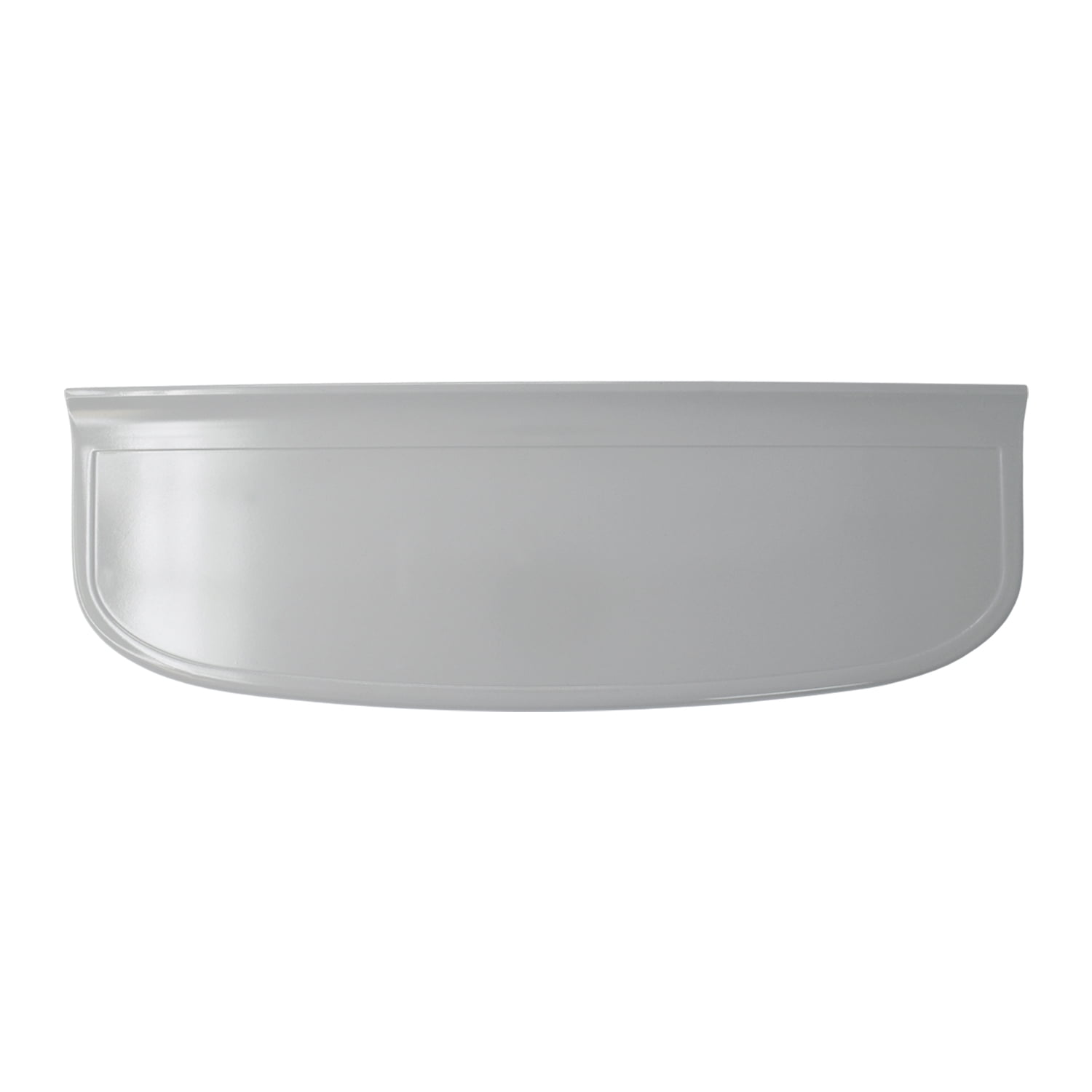 Questech Decor Shower Shelf, Metro 12 inch Floating, Cool Gray Polished
