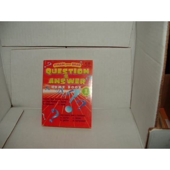 Pre-Owned Question & Answer Game Book (Strain your brain, 1) Paperback